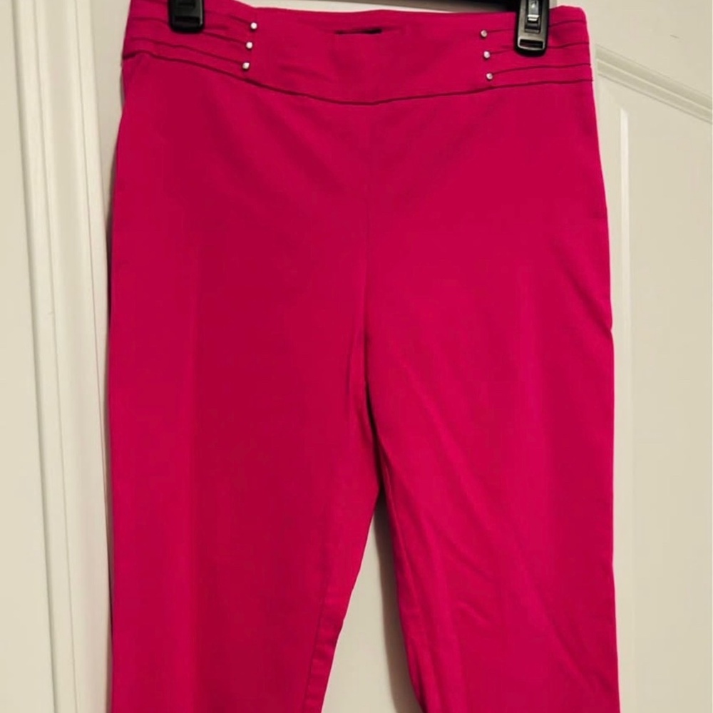 JM Collection Women Pants Pink PM
